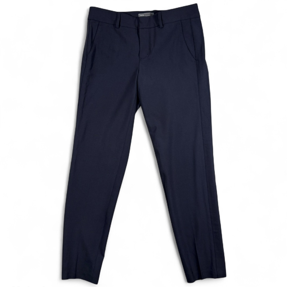 NWOT Vince Cropped Wool Blend Tapered Pants w/Tux Detailing